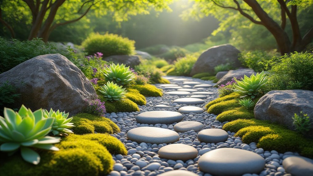 natural stone arrangement techniques