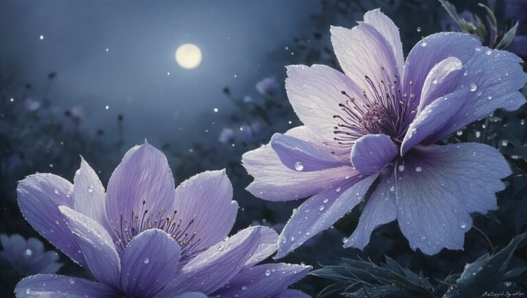 nocturnal blooming beauty