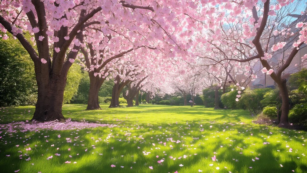 optimal cherry blossom planting