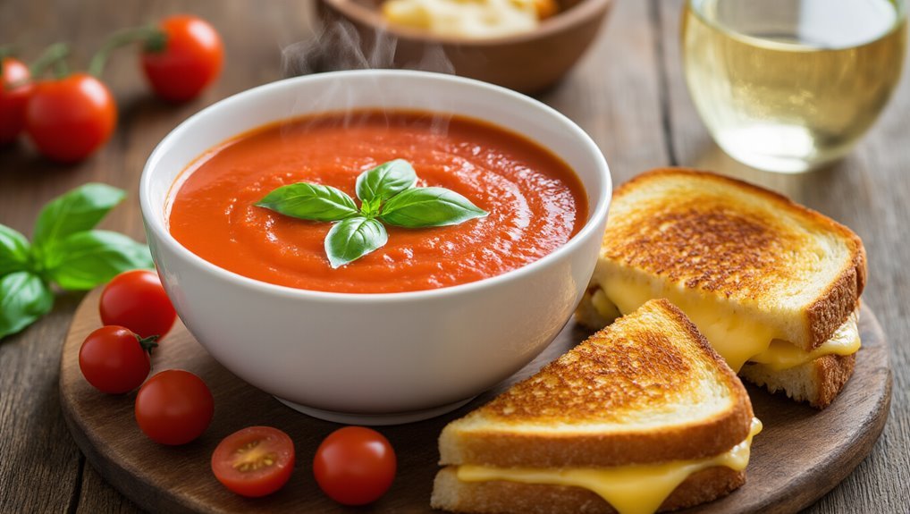 perfect pairings for tomato soup