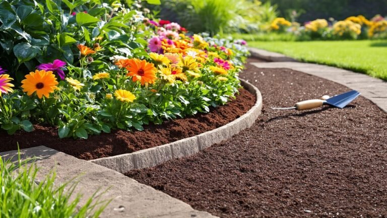 professional flower bed edging
