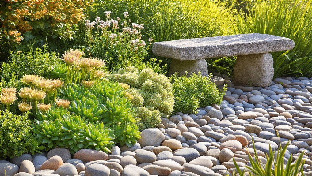 seasonal rock garden maintenance