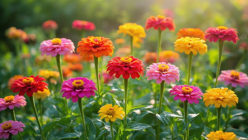 vibrant resilient garden flowers