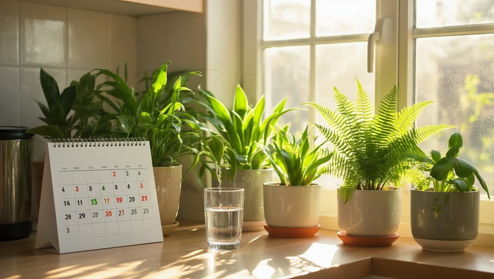 weekly plant care routine