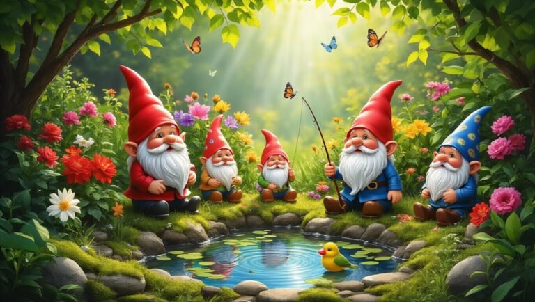 whimsical garden gnome inspiration